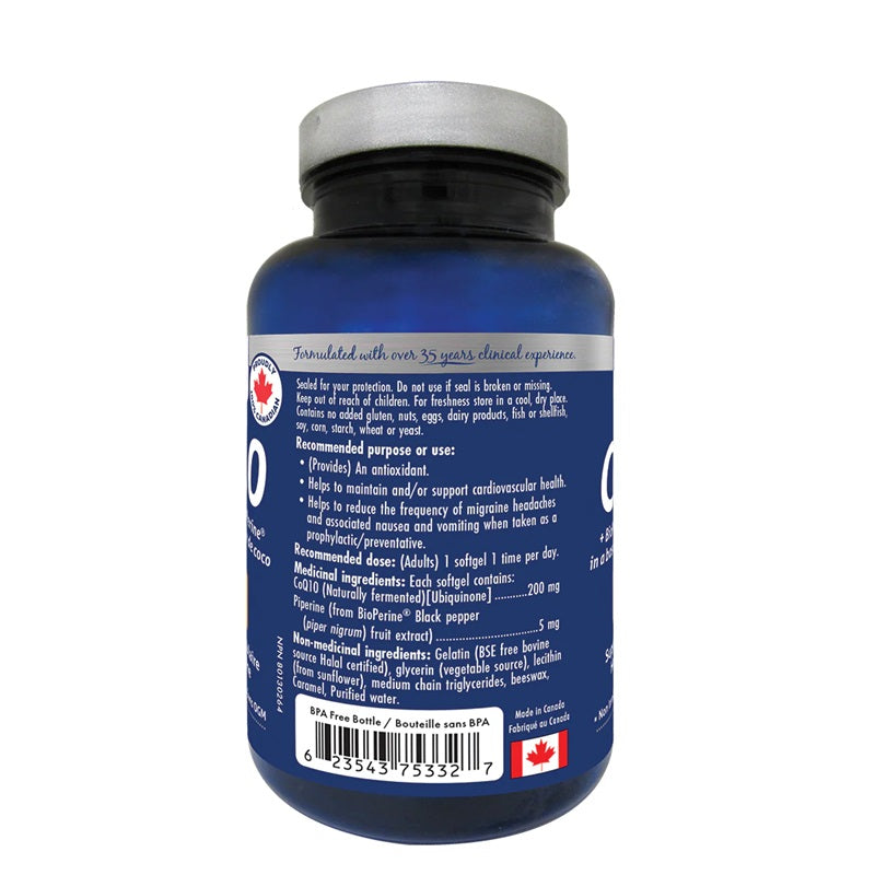 Platinum CoQ10 200mg - 60 softgels