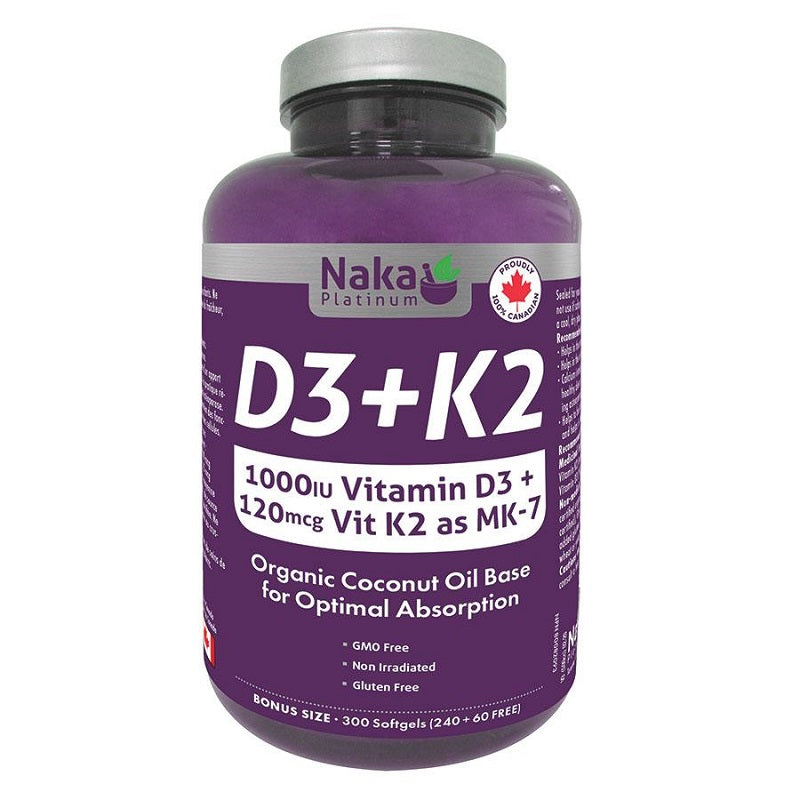 Platinum D3+K2 - 300 softgels