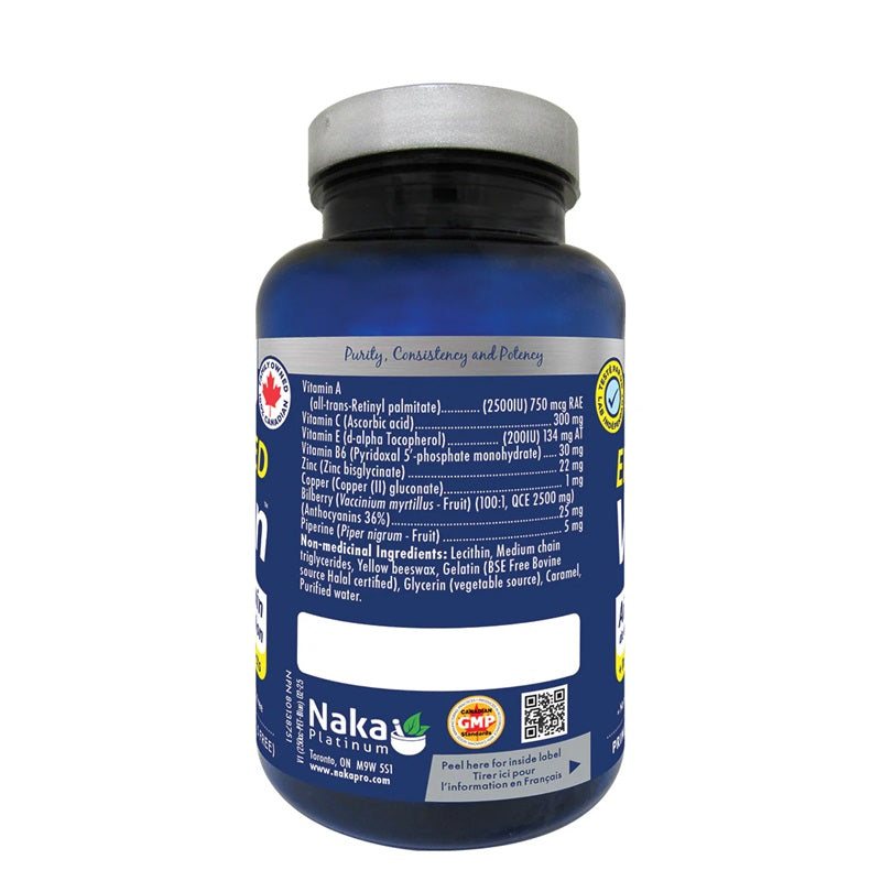 NAKA-Platinum Enhanced Vision - 90 softgel