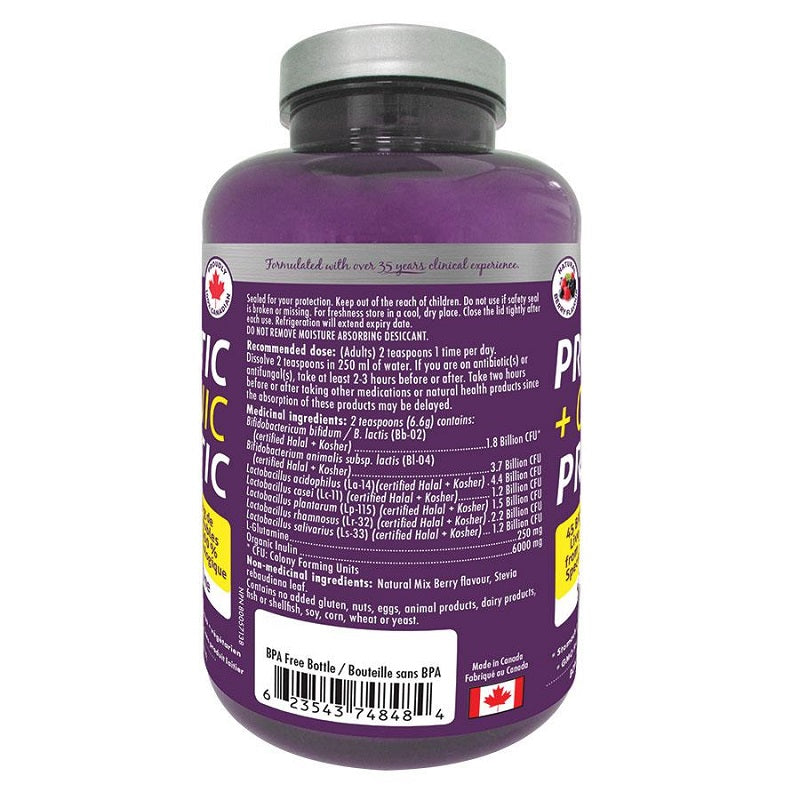 Platinum Probiotic + Organic Prebiotic – 300g Powder