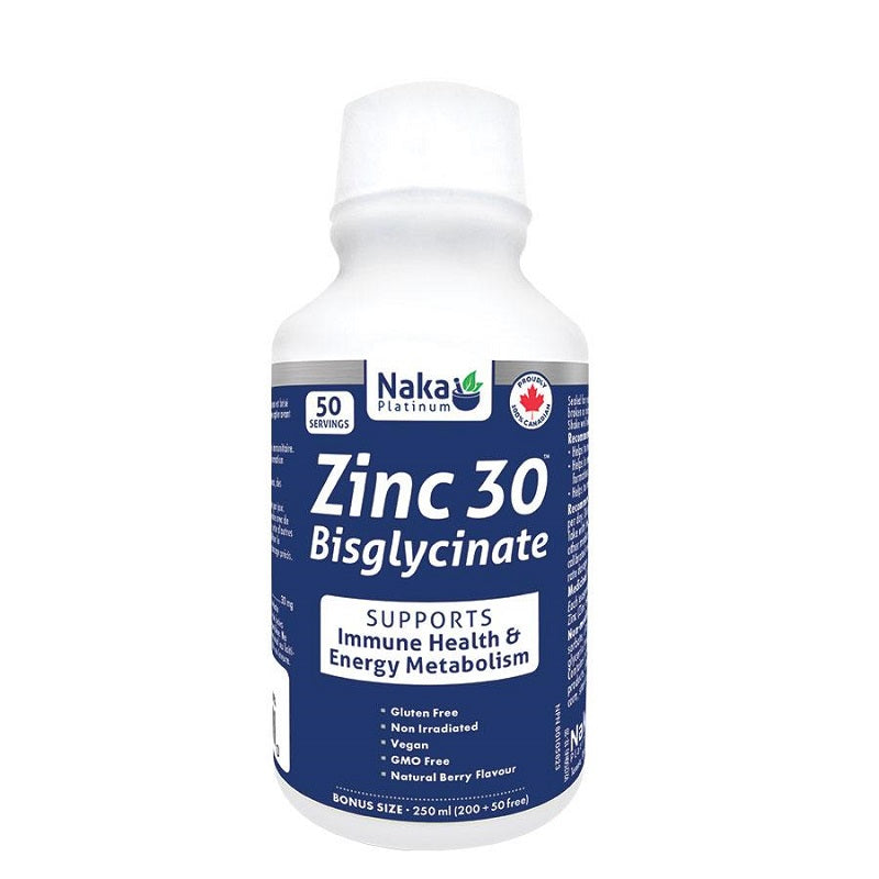 Platinum Zinc 30 Bisglycinate - 250ml