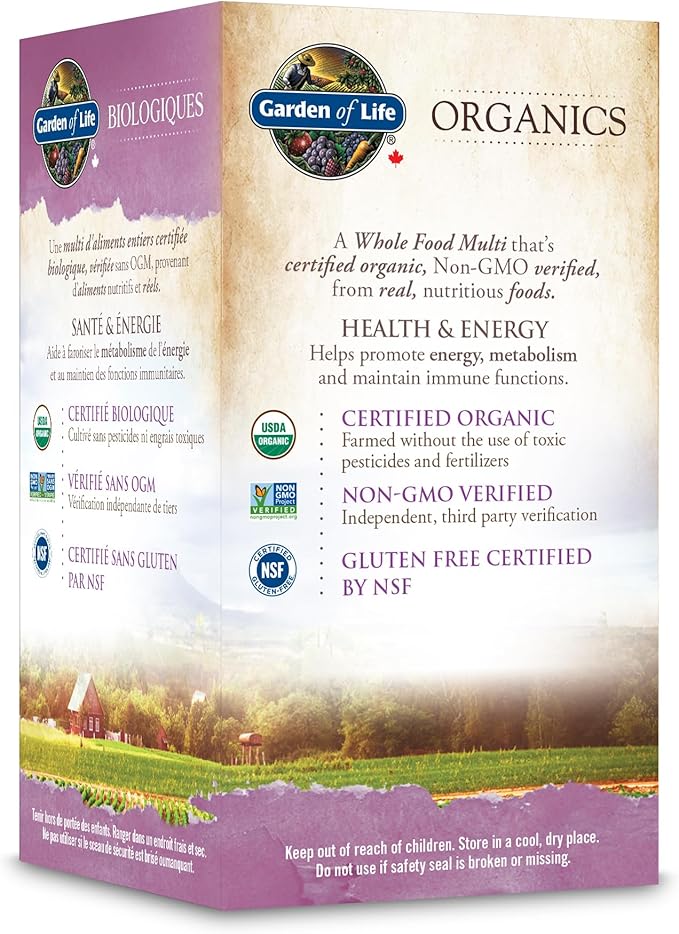 Garden of Life Organics Women's Once Daily Multivitamin
