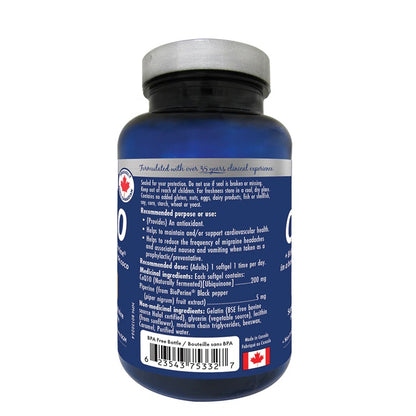 Platinum CoQ10 200mg - 60 softgels