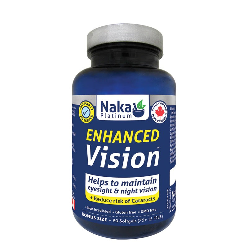 NAKA-Platinum Enhanced Vision - 90 softgel