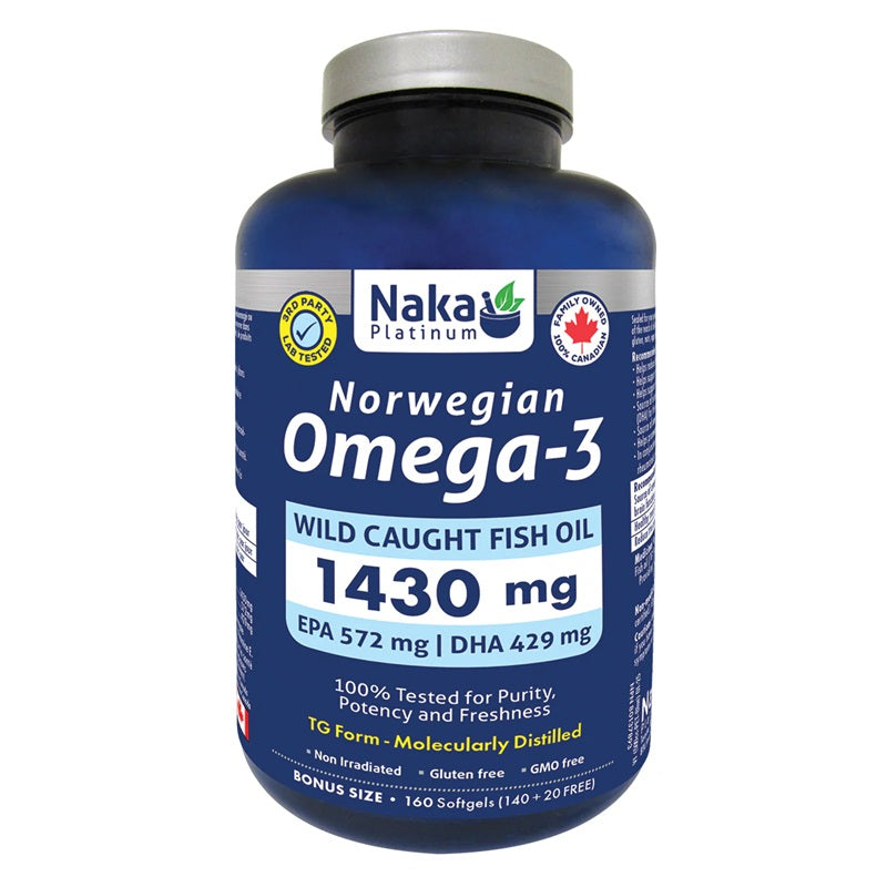 Platinum Norwegian Omega-3 - 80 softgels