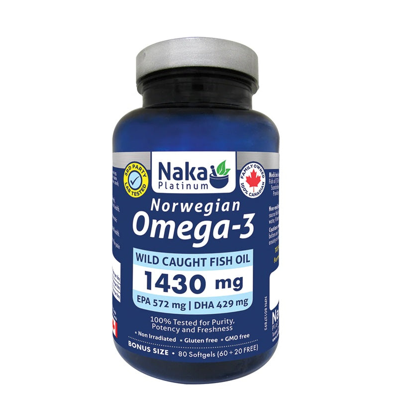 Platinum Norwegian Omega-3 - 80 softgels