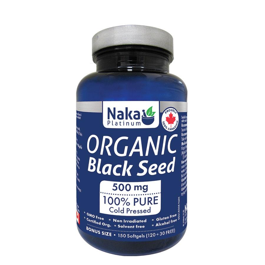 Plat Organic Black Seed 500mg(150Sgels)