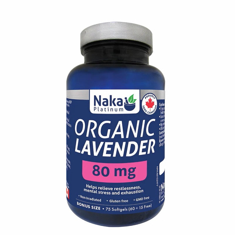 Platinum Organic Lavender (75 softgels)