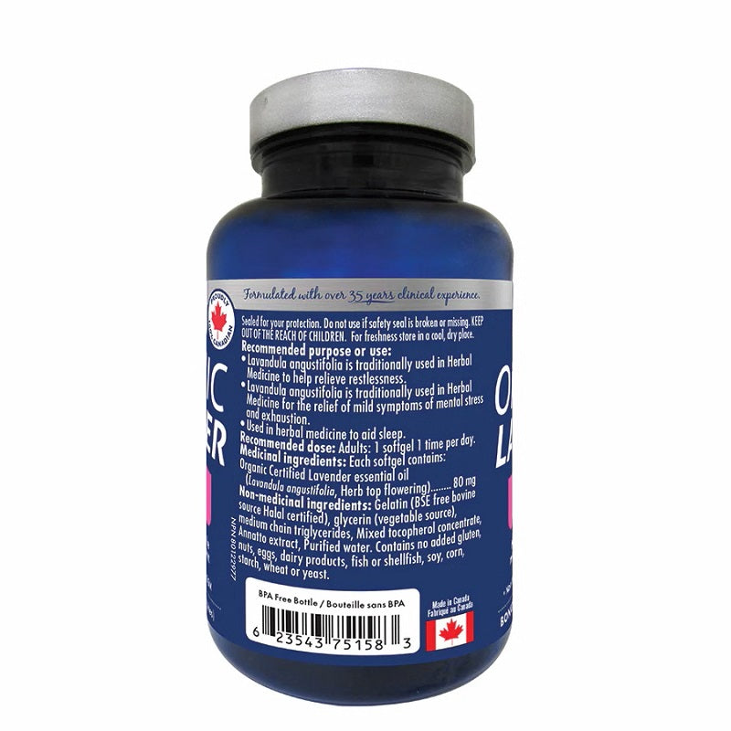 Platinum Organic Lavender (75 softgels)